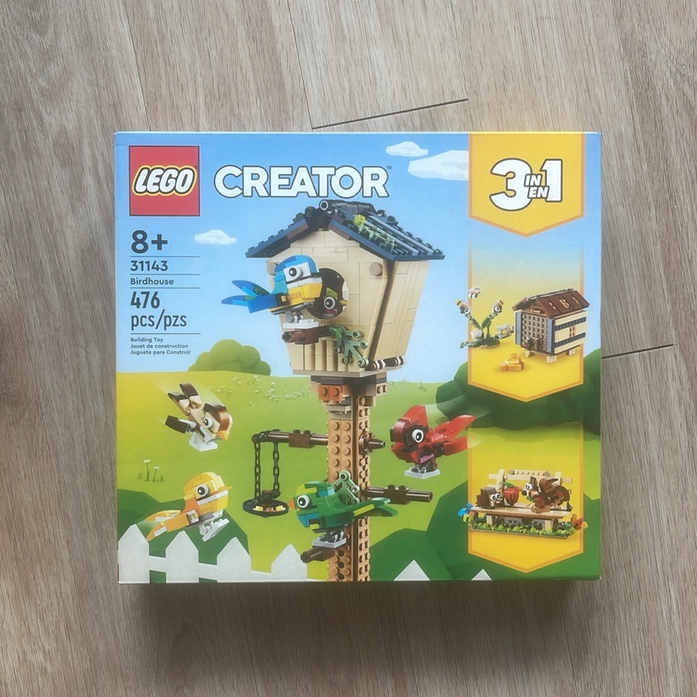 Lego Creator Birdhouse Set - Yellow, Blue, Green